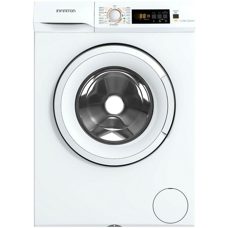 Lavadora Infiniton Wmd812 Blanca 8kg 1200rpm Clase d 15 Programas