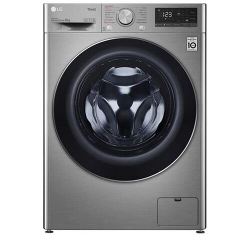 lavadora ojo de buey 8kg 1400rpm - f84v421ixs - lg -