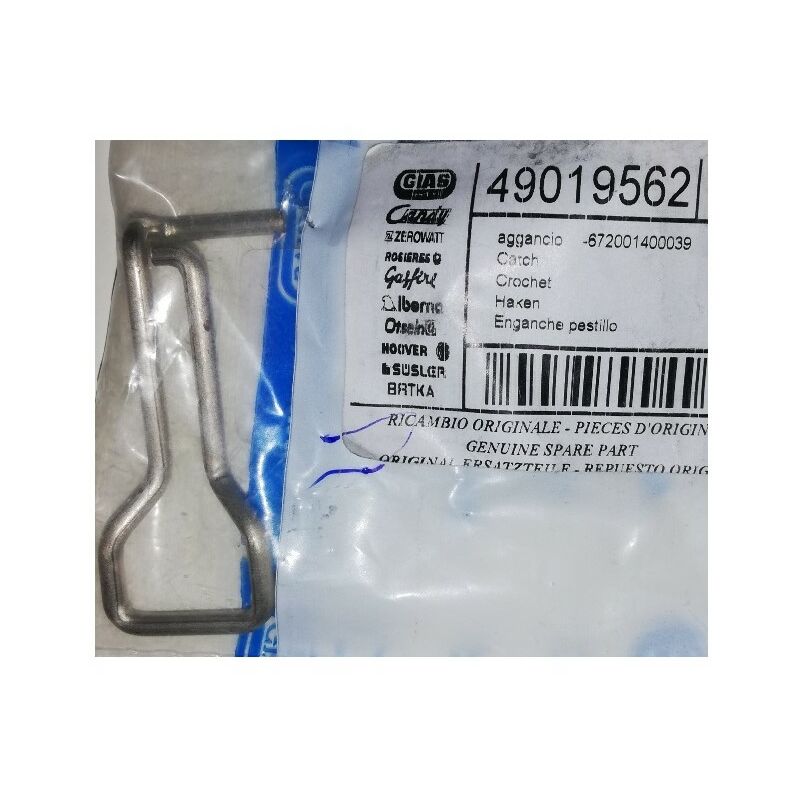 

lavadora puerta 49019562 gancho de Candy