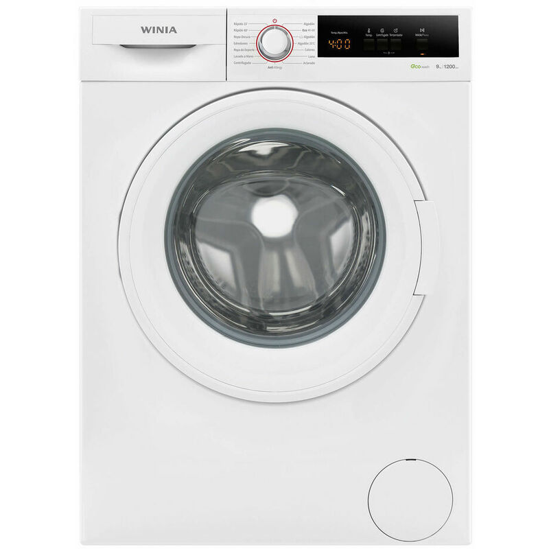 

Lavadora Winia WVD09T1WW12U 9 kg 1200 rpm