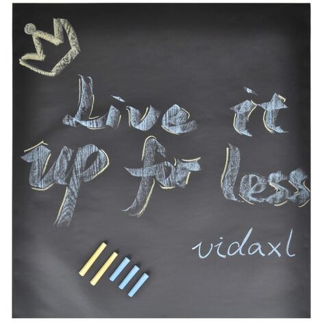 VidaXL 2x Lavagna Autoadesiva con Gesso Scrivibile Diverse Dimensioni