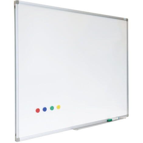 Lavagna bianca Premium 60 x 90 cm - Smalto - Magnetica