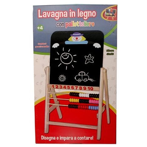 Lavagna Legno 89cm Con Gessi 40416