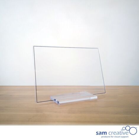 Lavagna Serie Desk Trasparente 21x30 cm