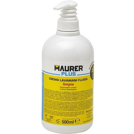 LAVAMANI CREMOSO"""ECO-LIMPIA""" MAURER PLUS (0,5 lt.)