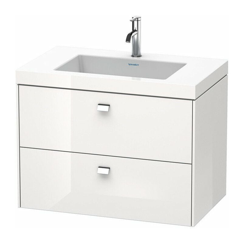 

Duravit - Mueble bajo lavabo BRIOSO 613x800x480mm WT Vero Air Gri ch 3 orificios para grifería