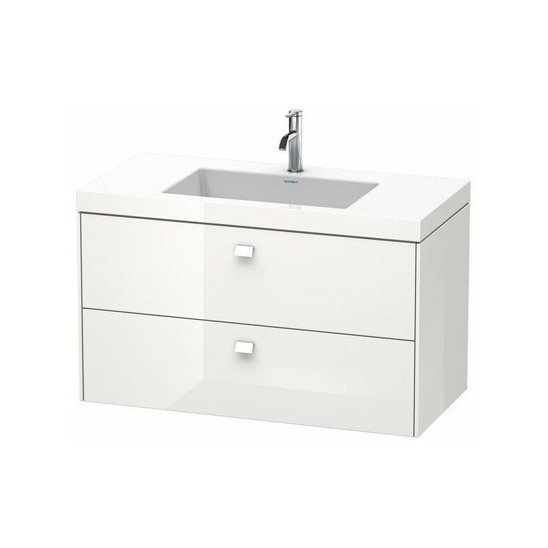 

Duravit - Mueble bajo lavabo BRIOSO 613x1000x480mm WT Vero Air Gri ch 3 orificios para grifería