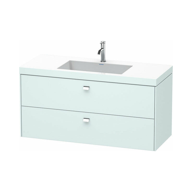 

Duravit Ag - Lavamanos Duravit Brioso de 120,0x48,0 cm, 2 cajones, incl. hueco para sifón y delantal, sin rebosadero, con banco con agujero para