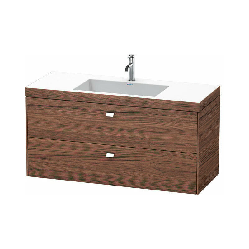 

Duravit Ag - Lavamanos Duravit Brioso de 120,0x48,0 cm, 2 cajones, incl. hueco para sifón y delantal, sin rebosadero, con banco con agujero para