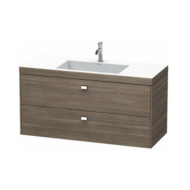 

Duravit Ag - Lavamanos Duravit Brioso de 120,0x48,0 cm, 2 cajones, incl. hueco para sifón y delantal, sin rebosadero, con banco con agujero para