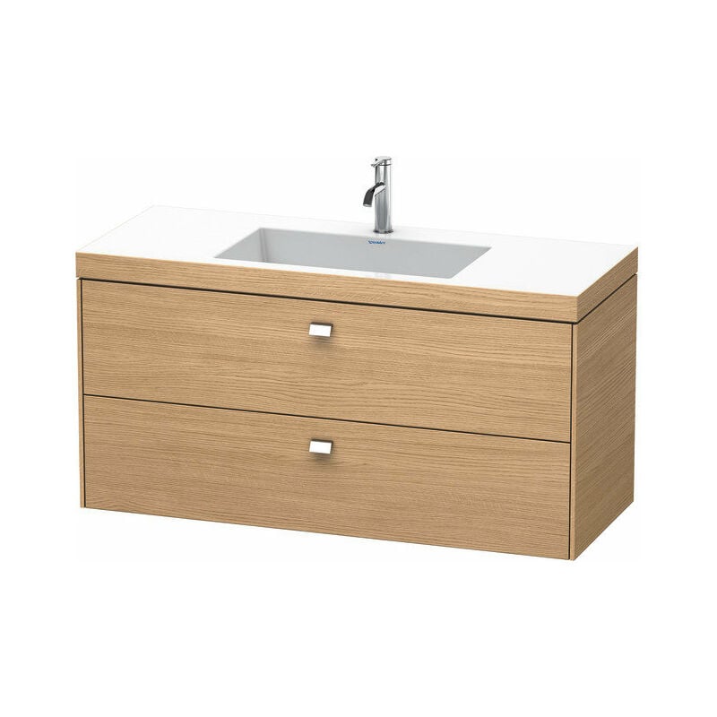 

Duravit Ag - Lavamanos Duravit Brioso de 120,0x48,0 cm, 2 cajones, incl. hueco para sifón y delantal, sin rebosadero, con banco con agujero para