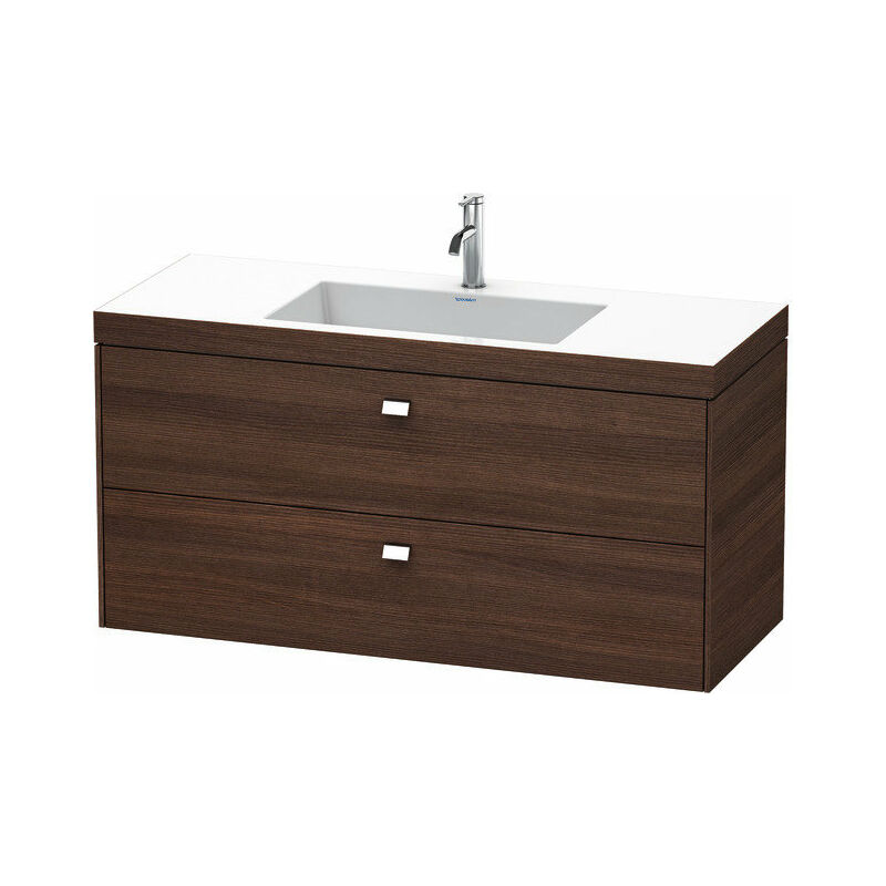 

Duravit Ag - Lavamanos Duravit Brioso de 120,0x48,0 cm, 2 cajones, incl. hueco para sifón y delantal, sin rebosadero, con banco con agujero para