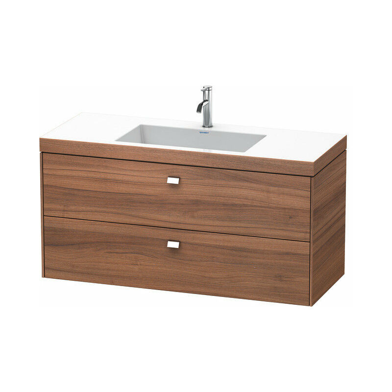 

Duravit Ag - Lavamanos Duravit Brioso de 120,0x48,0 cm, 2 cajones, incl. hueco para sifón y delantal, sin rebosadero, con banco con agujero para