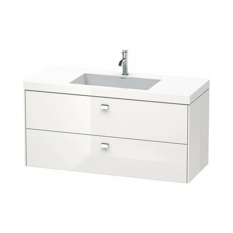 

Duravit Ag - Lavamanos Duravit Brioso de 120,0x48,0 cm, 2 cajones, incl. hueco para sifón y delantal, sin rebosadero, con banco con agujero para