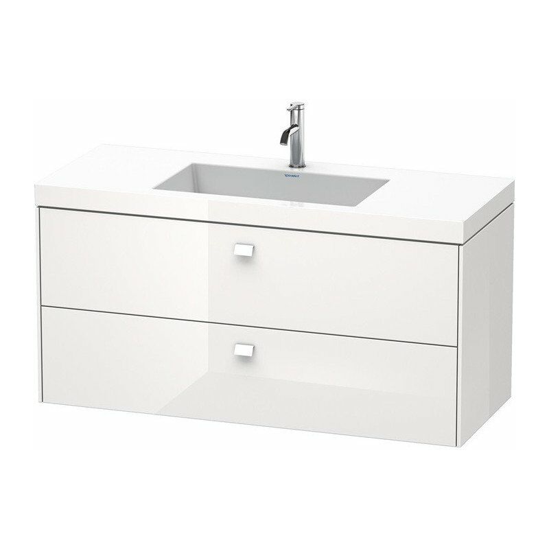 

Mueble bajo lavabo BRIOSO 613x1200x480mm WT Vero Air Gri ch 3 orificios para grifería