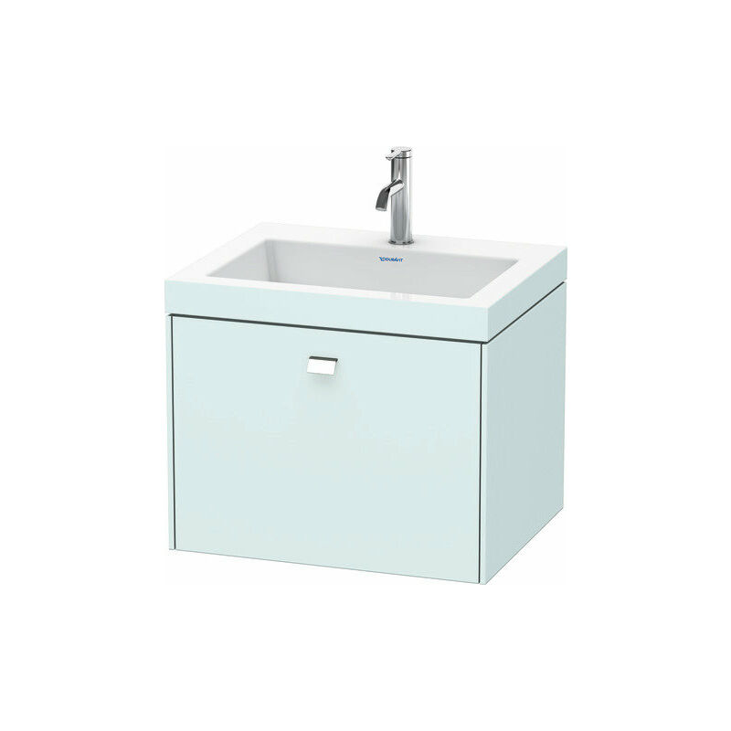 

Lavamanos Duravit Brioso de 60,0x48,0 cm, 1 cajón, sin rebosadero, con banco para grifos, 1 agujero para grifos, Color (frente/cuerpo): Decoración