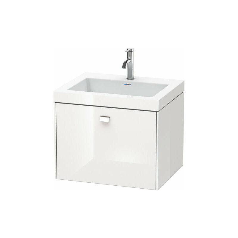 

Lavamanos Duravit Brioso de 60,0x48,0 cm, 1 cajón, sin rebosadero, con banco para grifos, 1 agujero para grifos, Color (frente/cuerpo): Decoración