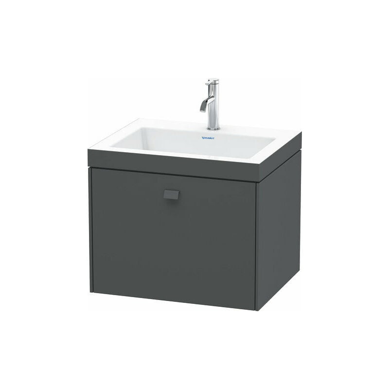 

Lavamanos Duravit Brioso de 60,0x48,0 cm, 1 cajón, sin rebosadero, con banco para grifos, sin agujero para grifos, Color (frente/cuerpo): Diseño