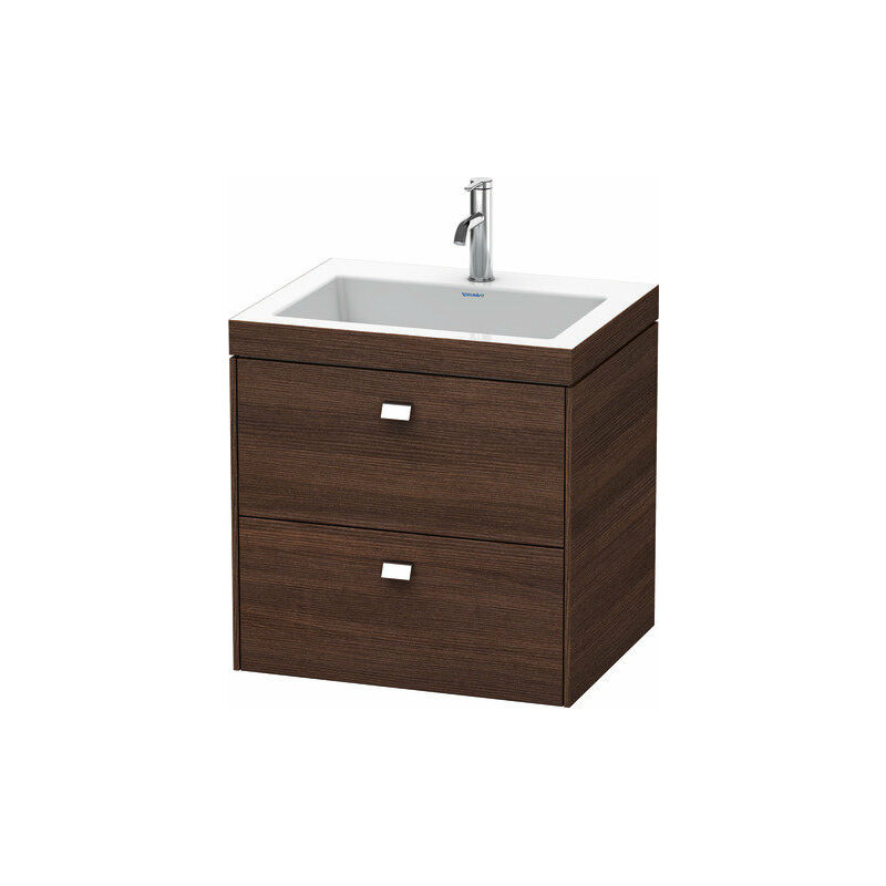 

Lavamanos Duravit Brioso de 60,0x48,0 cm, 2 cajones, incl. hueco para sifón y delantal, sin rebosadero, con banco con agujero para grifo, 1 agujero