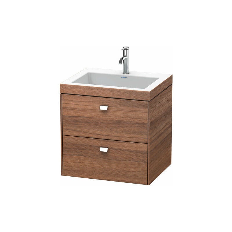 

Lavamanos Duravit Brioso de 60,0x48,0 cm, 2 cajones, incl. hueco para sifón y delantal, sin rebosadero, con banco con agujero para grifo, 1 agujero