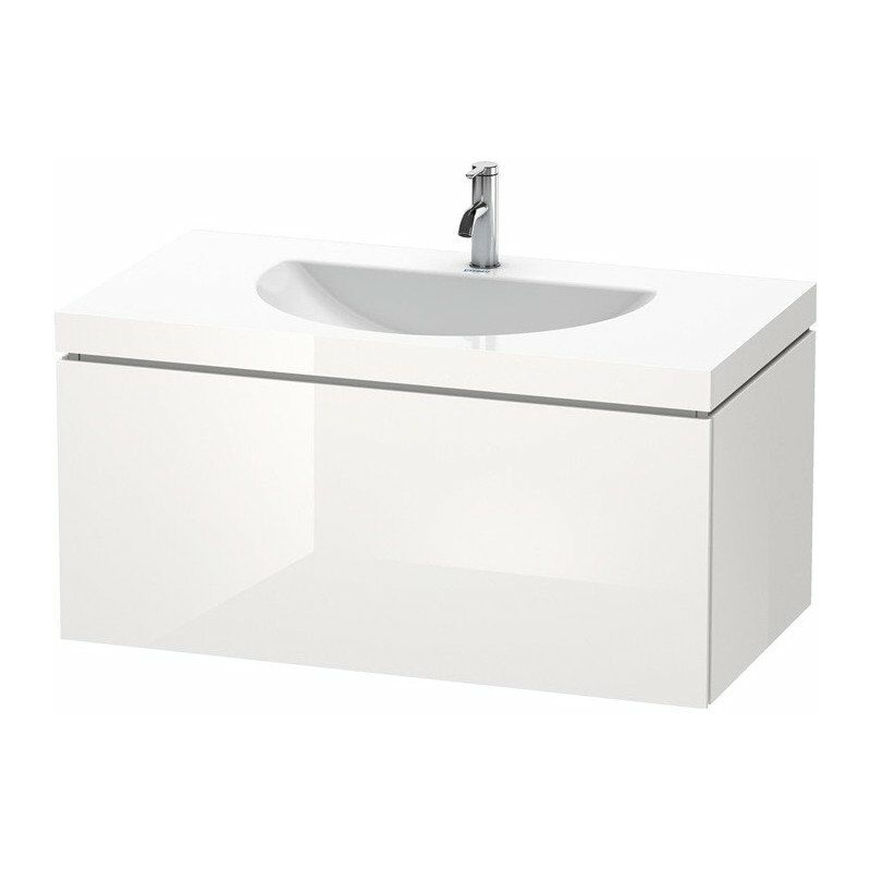 

Duravit mueble lavabo DARLING NEW 800x540mm sin rebosadero 1 orificio para grifería blanco brillo