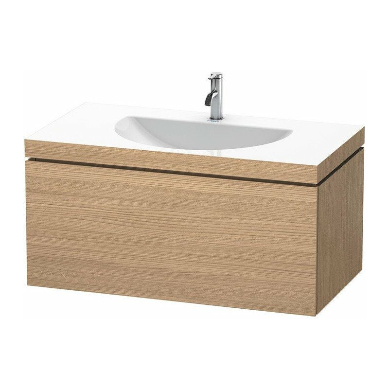 

Duravit - mueble lavabo DARLING NEW 800x540mm sin rebosadero 1 orificio para grifería en roble