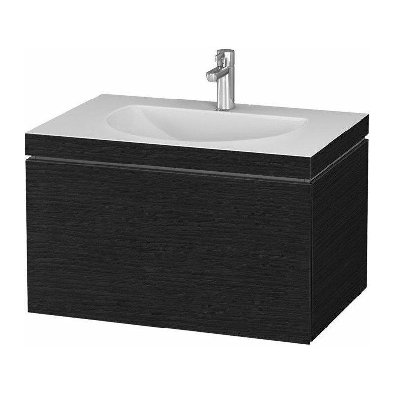 

Mueble Duravit lavabo DARLING NEW 800x540mm sin rebosadero 3 orificios para grifería en roble