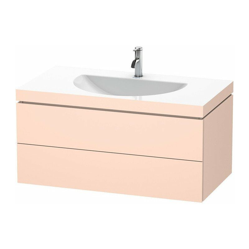 

Duravit - mueble lavabo DARLING NEW 1000x540mm sin rebosadero 1 orificio para grifería peral albaricoque mate seda