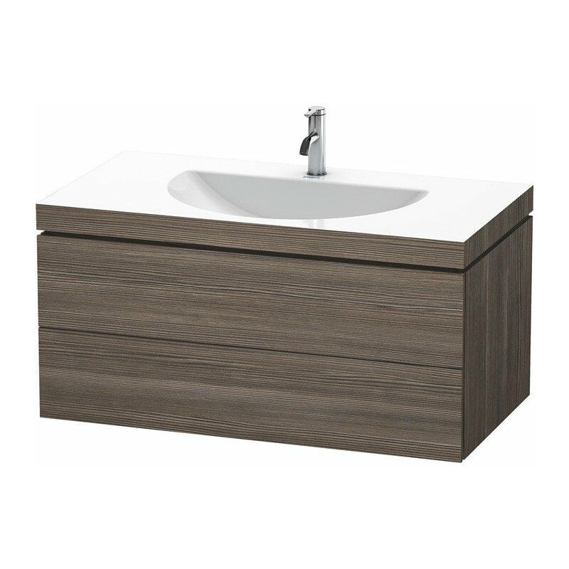 

Duravit - mueble lavabo DARLING NEW 1000x540mm sin rebosadero 1 orificio para grifería madera de pino