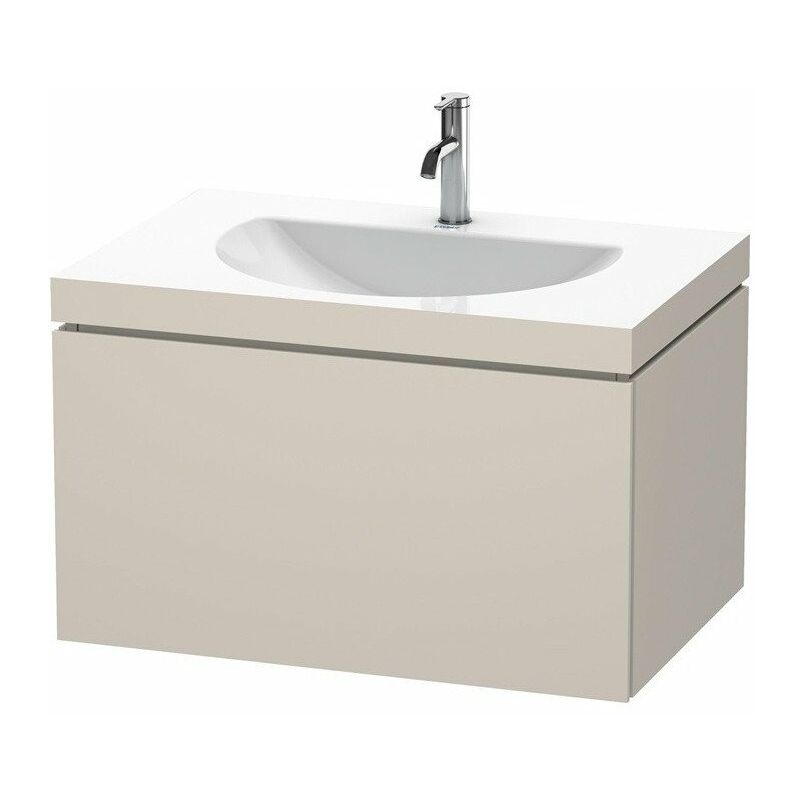 

Duravit mueble lavabo DARLING NEW 800x540mm sin rebosadero 1 orificio para grifería taupe