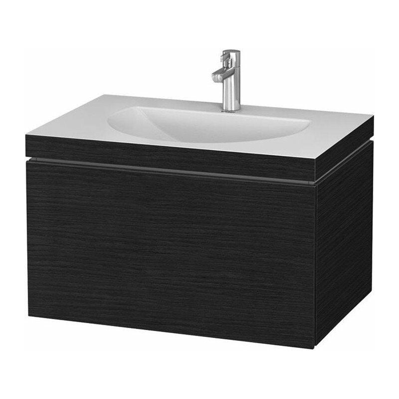 

Duravit mueble lavabo DARLING NEW 800x540mm sin rebosadero 3 orificios para grifería basalto mate