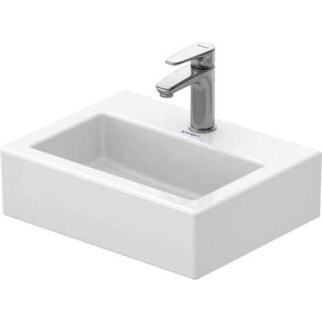 Lavamanos Duravit Med Vero 45cm, sin desbordamiento, con banco