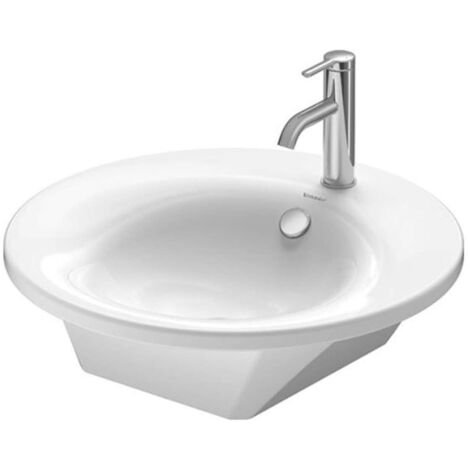 Lavamanos Duravit Starck 1 58cm, para la subestructura del