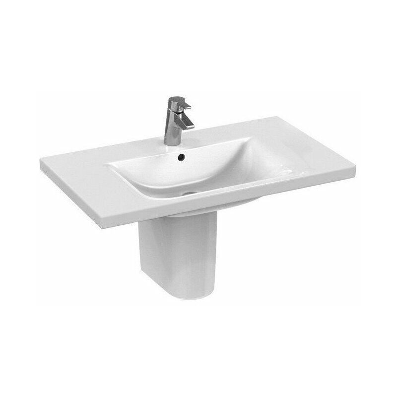 

Lavabo mueble CONNECT 600 x 490 x 175 mm blanco STANDARD - Ideal