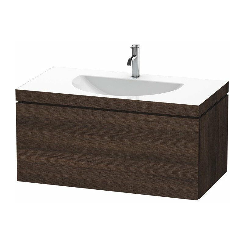 

Duravit - mueble lavabo DARLING NEW 1000x540mm sin rebosadero 1 grifo castaño