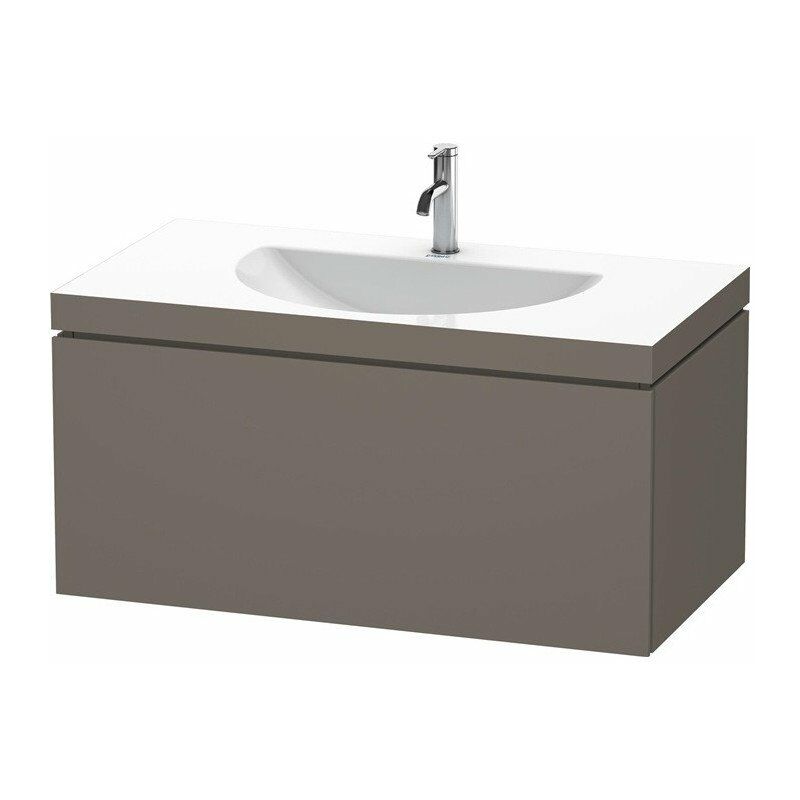 

Duravit - mueble lavabo DARLING NEW 1000x540mm sin rebosadero 1 grifo franela gris satinado