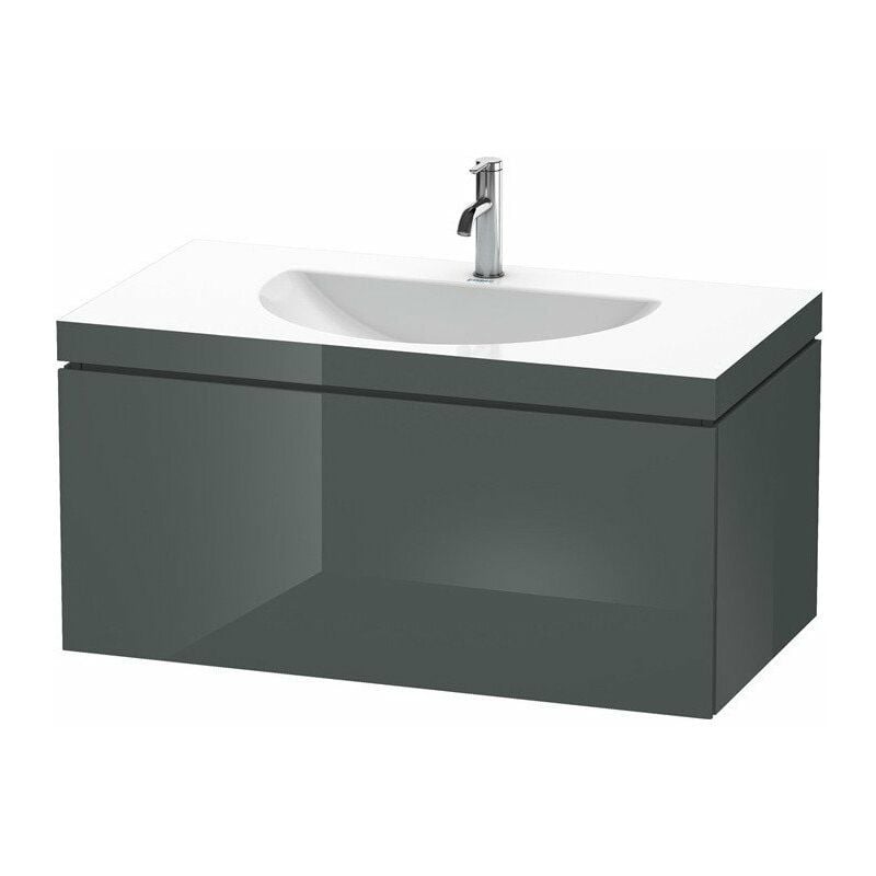 

Duravit - mueble lavabo DARLING NEW 1000x540mm sin rebosadero 1 orificio para grifería Glossy Doloaveci Grey