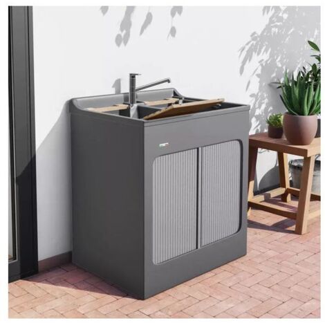 Lavapanni Lavacril Colavene 80x60x87 Grigio - 35080G