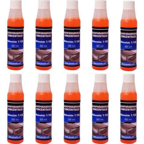 Lavaparabrisas concentrado 32 ml, 10 unidades