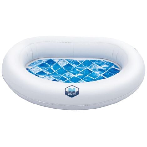 NETSPA Lavapiés para spas hinchables - Lavapiés hinchable para limpiar los pies antes de entrar en el spa 87x68x14cm
