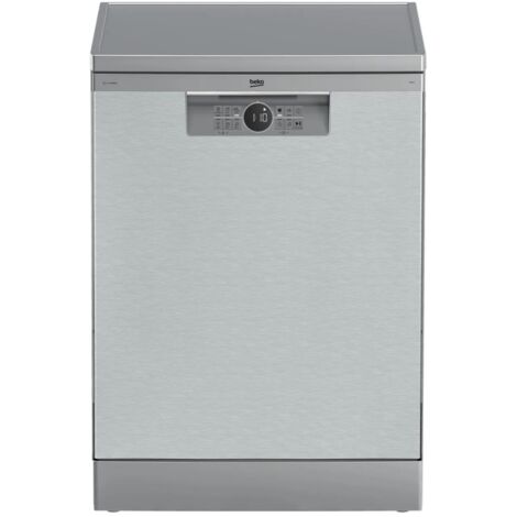 Lavastoviglie Beko BDFN26430X da 14 Coperti, Classe Energetica D, Inox, Libera Installazione, 60 cm, 6 Programmi, Flessibile, Design PearlInox