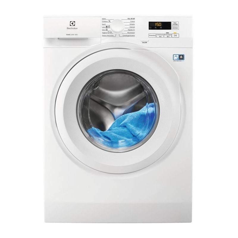 Image of EW5F8W Lavatrice Libera installazione Caricamento frontale 8 kg a Bianco - Electrolux
