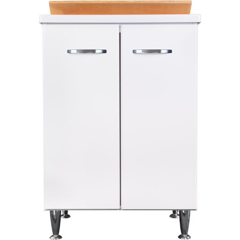 Lavatoio 60x50 bianco doppia anta