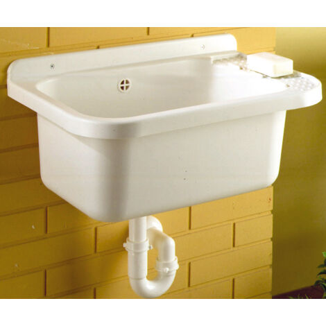 LAVATOIO A PARETE cm. 50x34x25 h