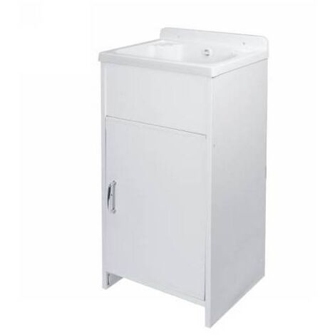 LAVATOIO CON MOBILE IN PVC E VASCA IN POLIPROPILENE MINI Misura: L cm. 42 x P cm. 35