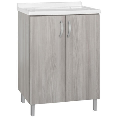 LAVATOIO EASY TOP ESSENZA IN NOBILITATO Misura: L cm. 60 x P cm. 50 (2 ante)