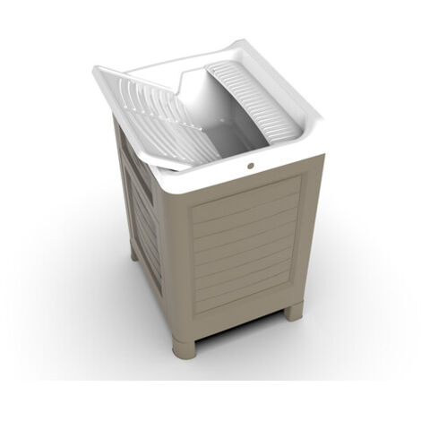 LAVATOIO MOBILETTO ARTU CM.51X60X89 TORTORA- 1,0 pz