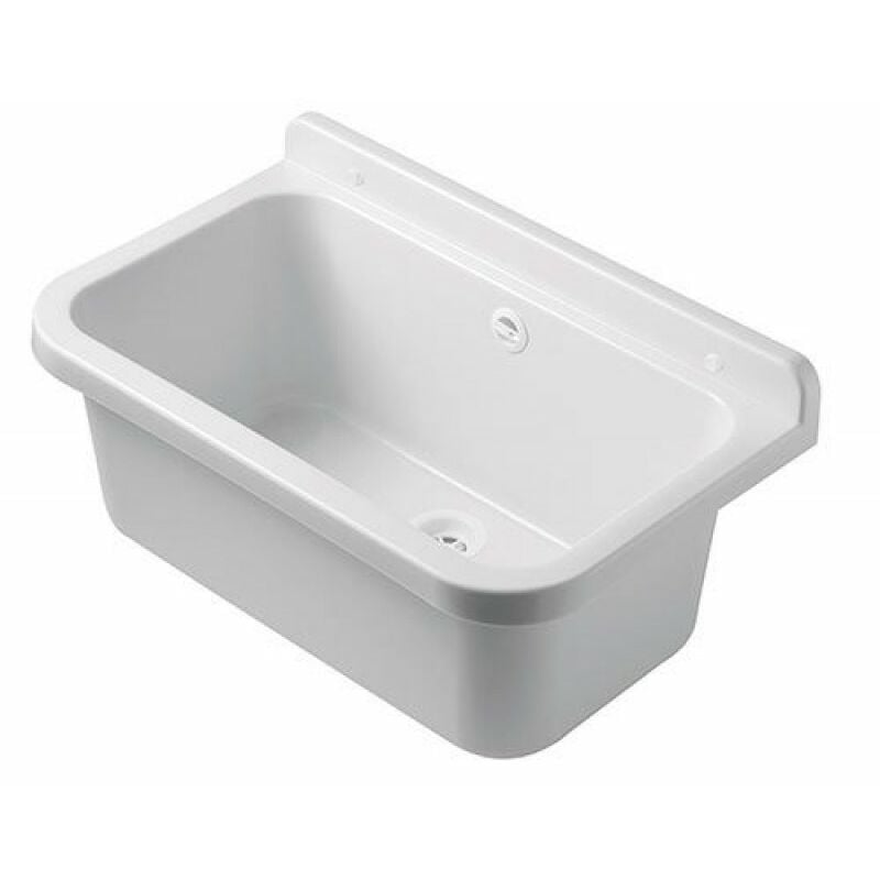 Lavabo Ceramica Per Lavanderia.Lavatoio Pilozzo Lavanderia In Resina Per Esterno 55x34 Cm 2051a