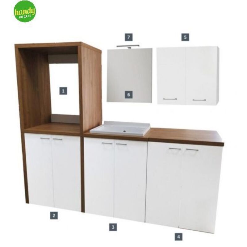 Savini Lavatoio Noce Bianco