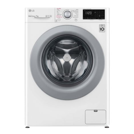Lavatrice 45CM 7KG 1200G VAPORE WIFI AIDD OBLO ARGENTATO